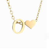 Nina – Gold Collar in V Design