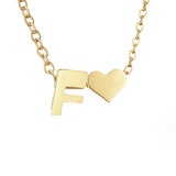Nina – Gold Collar in V Design