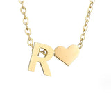 Nina – Gold Collar in V Design