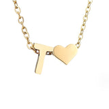 Nina – Gold Collar in V Design