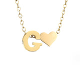 Nina – Gold Collar in V Design