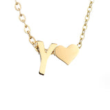 Nina – Gold Collar in V Design