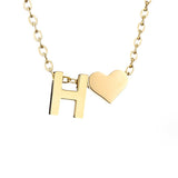 Nina – Gold Collar in V Design