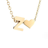 Nina – Gold Collar in V Design