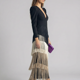 Sage | Fringe Dress