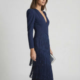 Sage | Fringe Dress