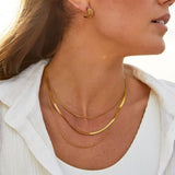 Antonie – Gold Multi-Layer Necklace with Elegant Design