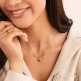 Greta – Star Pendant Chain in Gold Tone