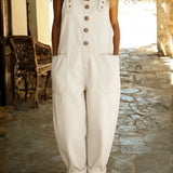 Julia™ | Denim Jumpsuit with Adjustable Straps