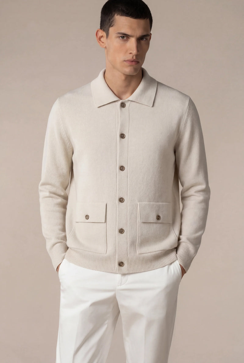 Miliano Cardigan Ivory