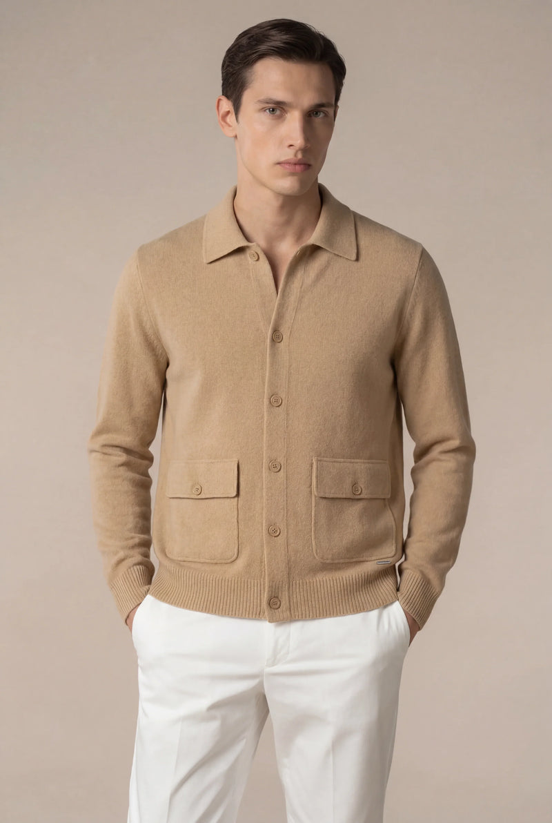 Miliano Cardigan Camel