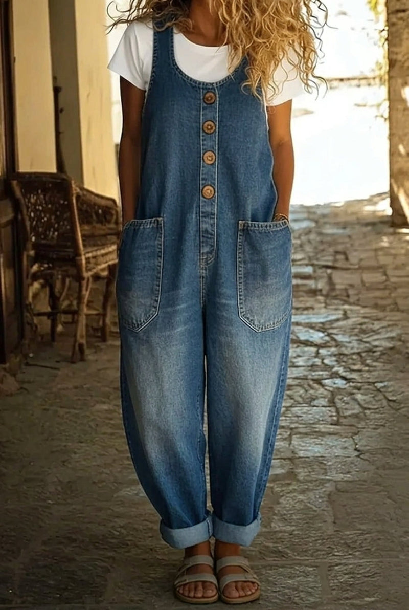 Jasmin™ | Denim Jumpsuit