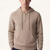 Elio City Zip Hoodie Beige