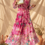 Isa | Floral Wrap Dress
