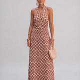 Elegant Dress with Off-Shoulder Design