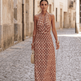 Elegant Dress with Off-Shoulder Design