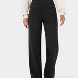 Nova High-Waisted Straight Leg Pants with Stretch