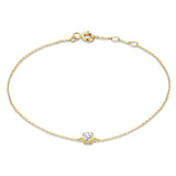 Klára Bracelet with Moissanite Gem