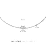 Klára Bracelet with Moissanite Gem