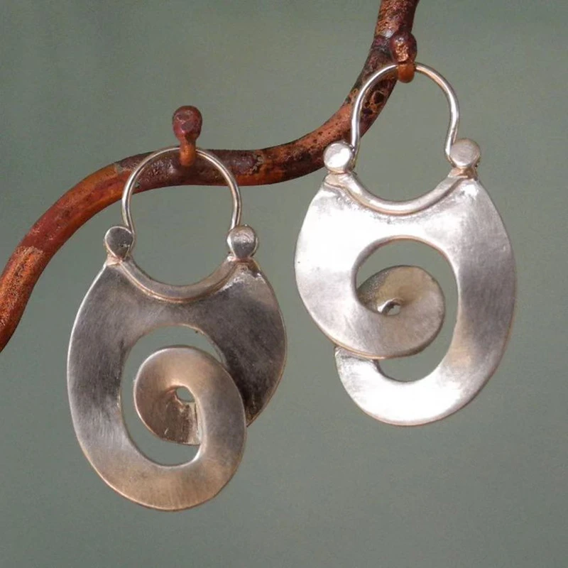 Charlotte-Grace Vintage Silver Earrings