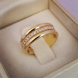 Sara – Vintage ring with set zirconias