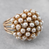 Sofía - Ring with Integrated Pearls