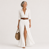 Lelivilia™ | Long Maxi Dress with V-Neck