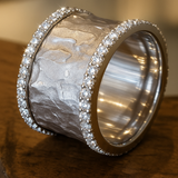 Hannah – Vintage Silver Ring with Zirconia