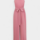 Asymmetrical Mono Nyree with Cut-Out and Bow Sleeve