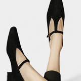 Elly Low Heels with Strap and Buckle