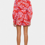 Suzanne Mono Floral with Florentine Belt