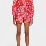 Suzanne Mono Floral with Florentine Belt