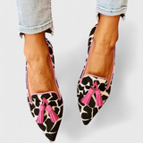 Fermina Elegant Loafers with Pointed Toe and Bicolor Design
