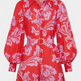 Suzanne Mono Floral with Florentine Belt