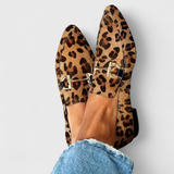 Rain Elegant Loafers with Engraved Pattern and Subtle Heel