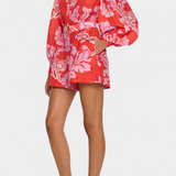 Suzanne Mono Floral with Florentine Belt