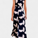 Brooke Mono Jumpsuit with Fitted Waist and Wide Leg