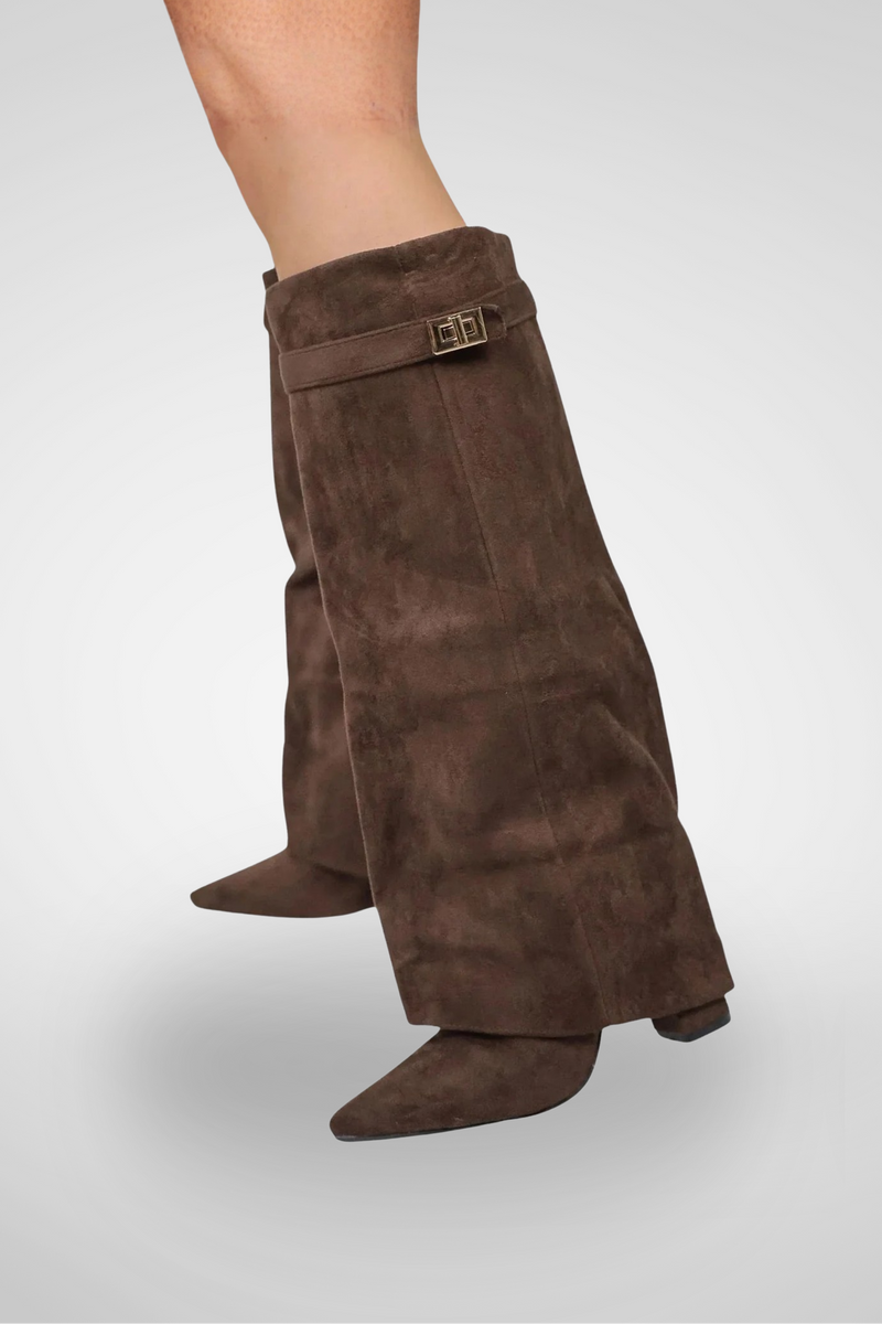 Elegant high-heel effect boots