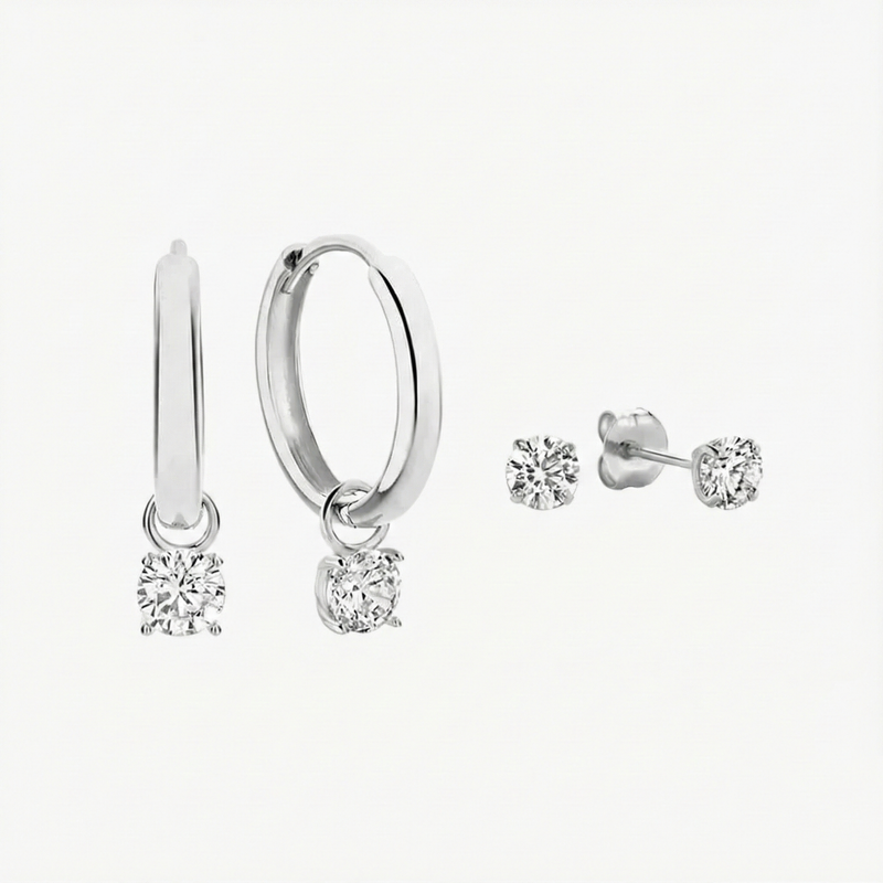 Larmes de Lune Earrings - Elegant Set