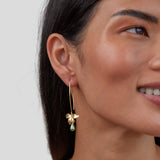 Juliana – Gold Earrings with Pearls