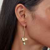 Juliana – Gold Earrings with Pearls