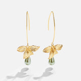 Juliana – Gold Earrings with Pearls