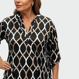 Long Sleeve Shirt with Elegant Design