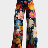 Léna™ | Floral Wide Leg Pants