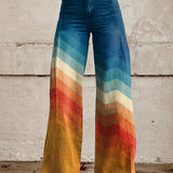Léa™ | Elegant Retro Zigzag Pants