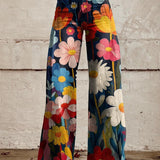 Léna™ | Floral Wide Leg Pants