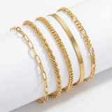 Ellis Renner Bracelet Set in White Gold