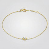 Klára Bracelet with Moissanite Gem