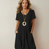 Oriana | Casual Maxi Dress with Fluid Fit