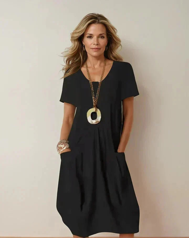 Oriana | Casual Maxi Dress with Fluid Fit